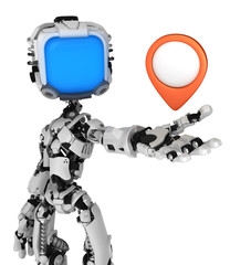 Live Screen Robot, Location Marker
