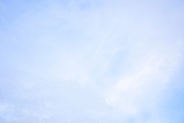 Abstract atmosphere background, blue sky with clouds, copy space