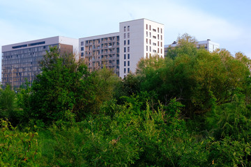 Perfect integration of nature with the new urbanism. Sustainability and respect for the environment