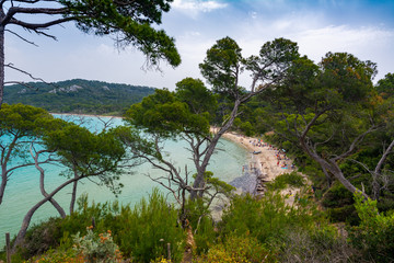 Beach of Notre Dame in Porquerolles