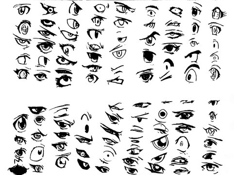 Anime Eyes Images – Browse 50,550 Stock Photos, Vectors, and Video