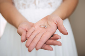 Wedding ring, engagement ring