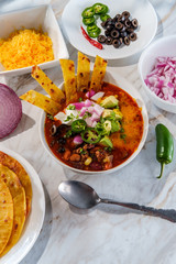 Mexican Beef Taco Soup