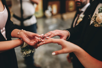 Rings at church