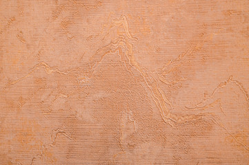 Beige wavy texture in the form of paint