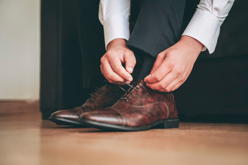 Hands and shoes