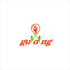 guiding idea logo vector for your company