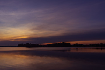 amanecer en astillero cantabria españa