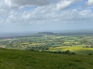 Obraz premium view of the city cotswolds cheltenham