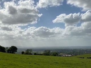 clouds over the field cheltenham cotswolds