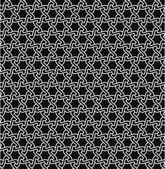 Abstract seamless pattern with abstract geometric style. Repeating sample figure and line. For fashion interiors design, wallpaper, textile industry