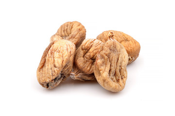 Organic Dried Persimmon (Hoshigaki) on white background