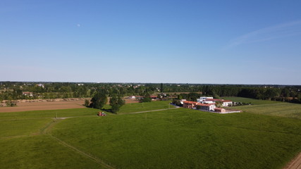 Fototapeta premium Resana, Castelfranco Veneto, foto dal drone