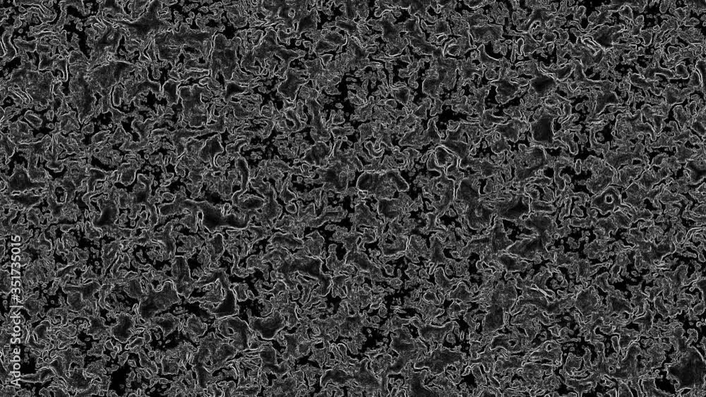 Poster 3d rendering of reproduction microbes. microscopic plate. infection and virus. computer generated sc
