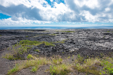 カラエ岬（サウス・ポイント）周辺の景色　ハワイ島　ハワイ・ボルケーノズ・ナショナル・パーク