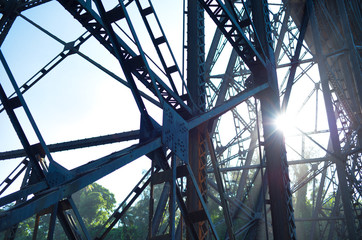 Fototapeta premium Hakalau Bridge ハワイ島の鉄橋 ヒロ