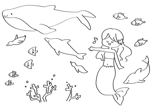 172 件の最適な 人魚姫 画像 ストック写真 ベクター Adobe Stock