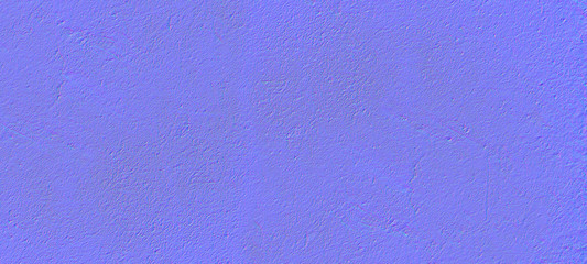 Wall wallpapers in normal map