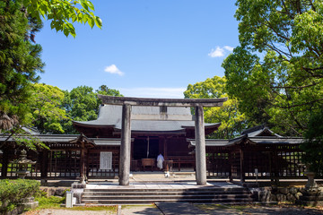 岡山　院庄　作楽神社