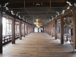 Fototapeta premium corridor of the old building
