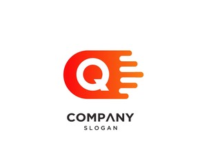 Creative Modern Letter Q Logo Design Template