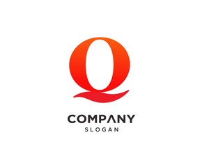 Creative Modern Letter Q Logo Design Template