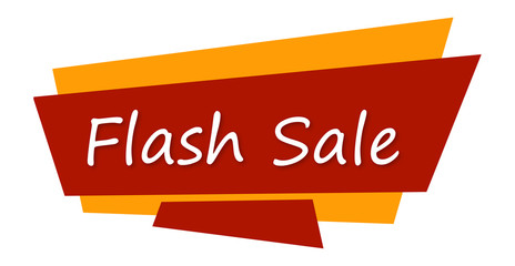 Flash Sale - text written on colourful background