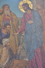 Fototapeta na wymiar サンクトペテルブルグ随一の教会　芸術で埋め尽くされてます　血の上の救世主教会（ロシア）