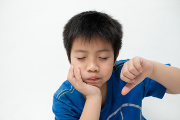 toothache children, sick child
