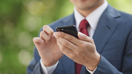 スマートフォン・ビジネスマン