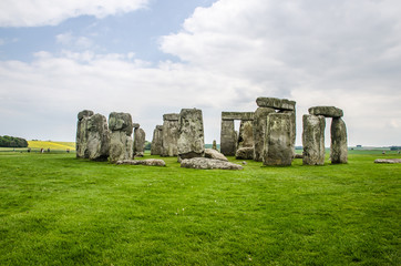 Fototapeta na wymiar UNESCO world heritage Pre historic Stonehenge in England 