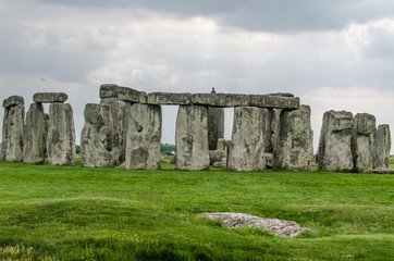 UNESCO world heritage Pre historic Stonehenge in England 