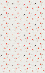 Elagance mix object pattern with color backgound