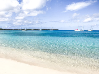 tropical beach in St Thomas
