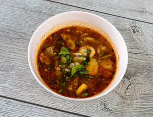 Thai Mixed Food Selections 