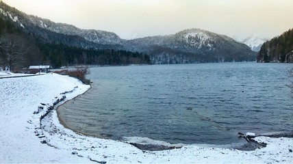 Obraz premium winter in the mountains