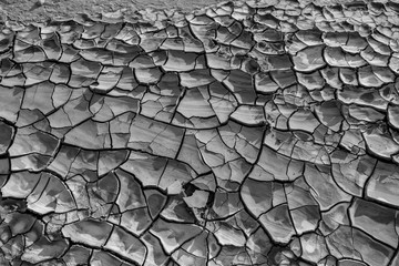 arid land and lava from muddy volcanoes