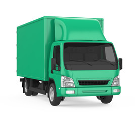 Delivery Van Isolated