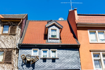 Alsfeld im mittelhessischen Vogelsbergkreis mit ihrer Altstadt und geschlossener historischer Bebauung