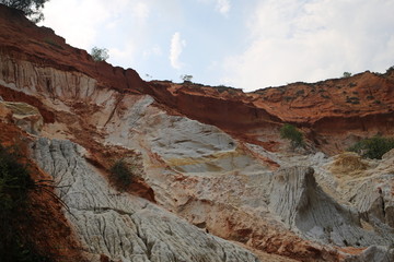 red rocks and blue sky