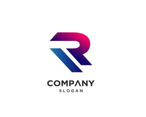 Creative Modern Letter R Logo Design Template