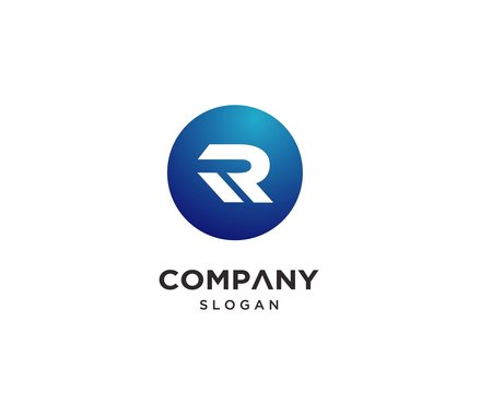 Creative Modern Letter R Logo Design Template