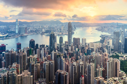 Hongkong Skyline" Images – Browse 80 Stock Photos, Vectors, and Video |  Adobe Stock