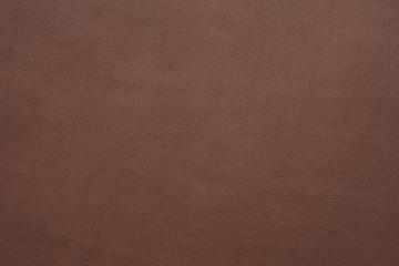 Full grain brown leather texture background