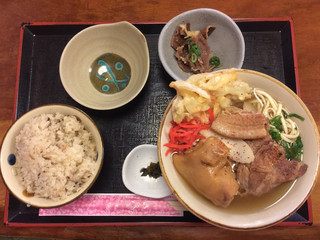 沖縄そばランチ