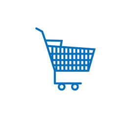 Shopping Cart Icon, flat design best vector icon