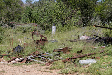 Scrapyard on Karoo farm