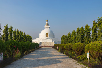 The World Peace Pagoda Nepal