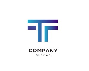 Creative Modern Letter T Technology Logo Design Template