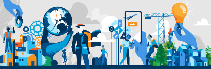 Costruzione, Innovazione e Futuro Sostenibile della Società Moderna © Hurca!